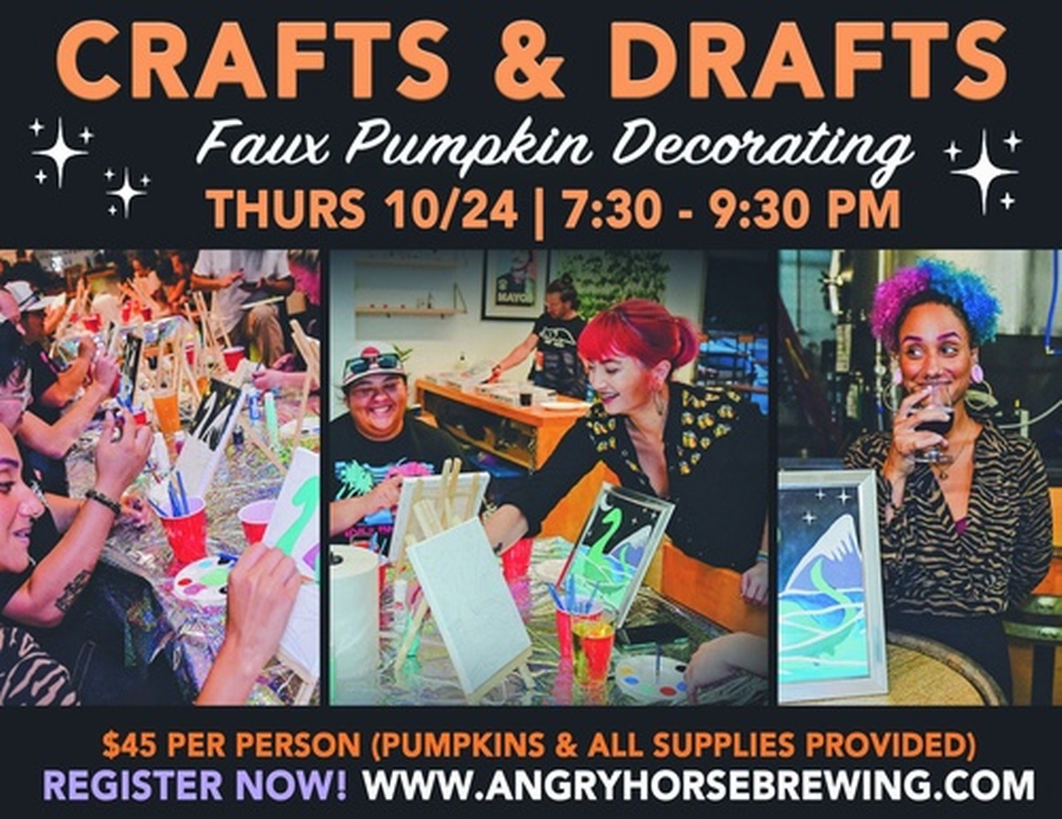 ANGRY HORSE BREWINGHALLOWEEN CRAFTS & DRAFTS Oct 24, 2024 Montebello Chamber of Commerce, CA